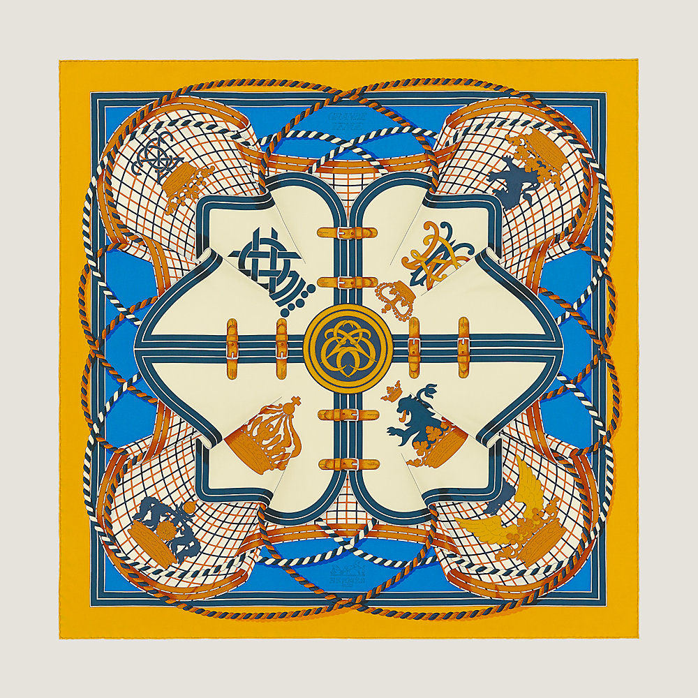 HERMES スカーフ　GRAND TENUE Grande Tenue Hermès Carré by Henri d'Origny – The World of
